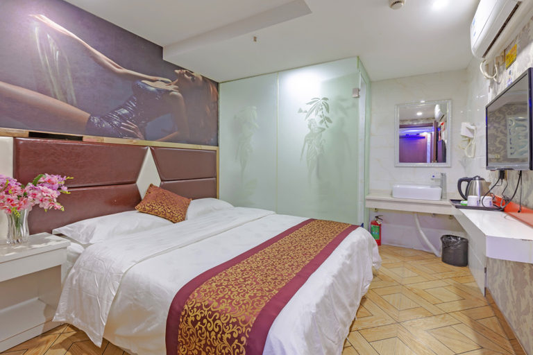Bedroom 2, Huilong Hotel (Hangzhou East Railway Station), Hangzhou