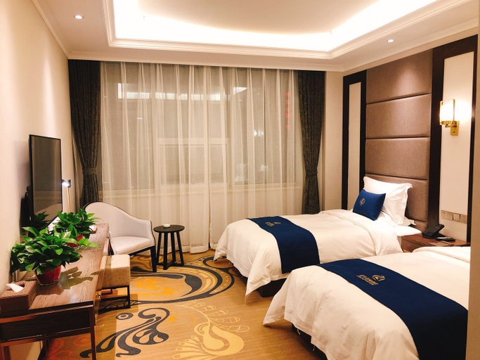 Bedroom, Lanyu Garden Hotel, Hohhot