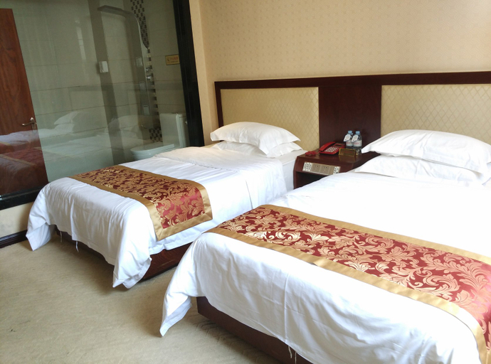 Bedroom, Lehe Business Hotel (Binfen Global City Branch), Hezhou