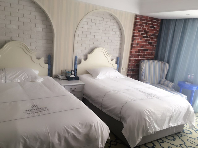 Bedroom 2, Mingmen International Hotel (Dawu County Government Branch), Xiaogan