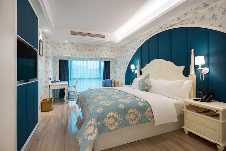 Bedroom, Moling Hotel·Select (Blue Mountain Municipal Plaza), Yongzhou