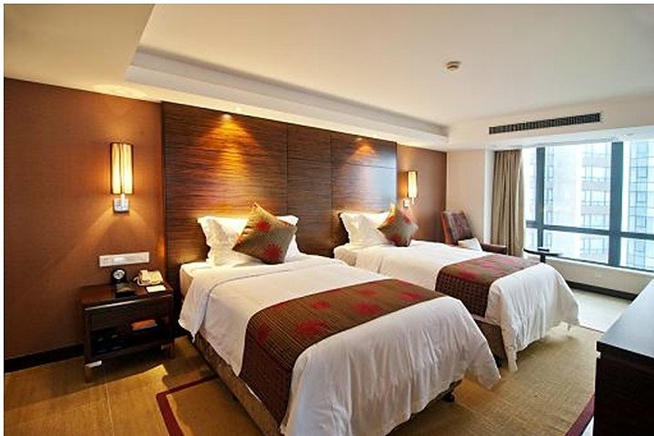 Bedroom, New Yantai Hotel, Haikou