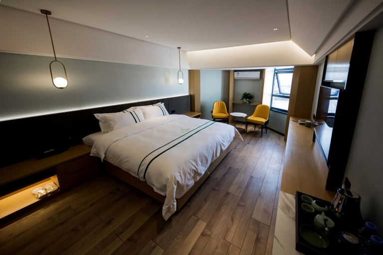 Bedroom, Moshang Hotel, Mianyang