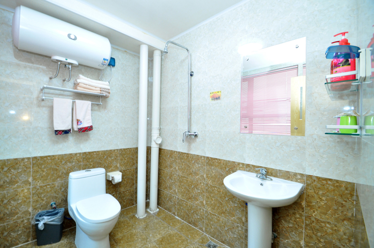 Bathroom 3, Junyi Boutique Hotel (Tianjin west railway station store), Tianjin