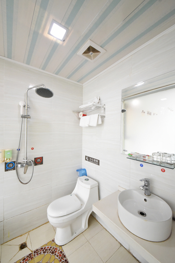 Bathroom, muyue Hotel, Guangzhou