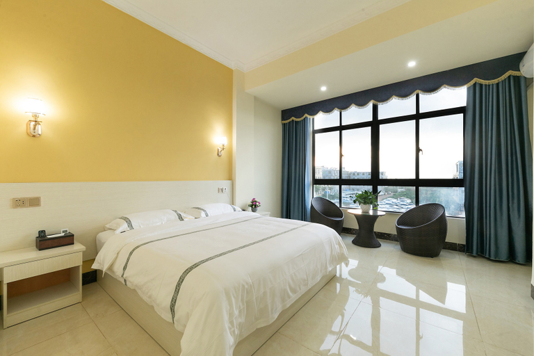 Bedroom 2, Blue Shadow Hotel Meilan Airport, Haikou