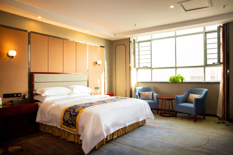 Bedroom, Wusu Hongda Hotel, Tacheng
