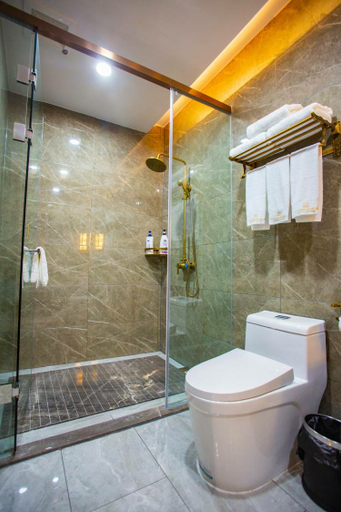 Bathroom, Xiangyang Hangong Xichu Hotel, Xiangfan
