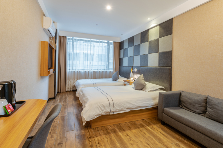 Bedroom 2, Zsmart Hotel (Hangzhou Qianjiang New City), Hangzhou