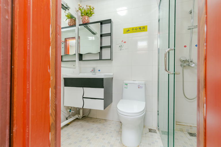 Bathroom 5, Chengdu haihong business hotel, Chengdu