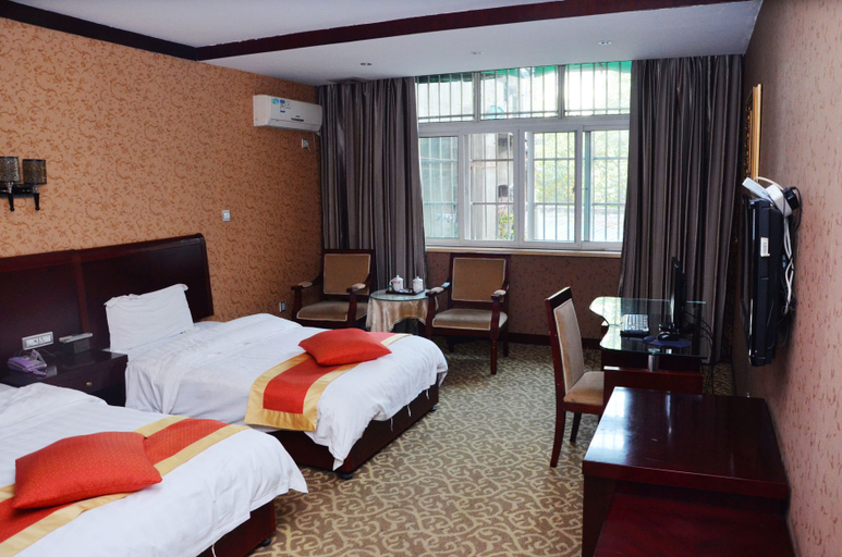 Bedroom, Chengdu Hongding Business Hotel, Chengdu