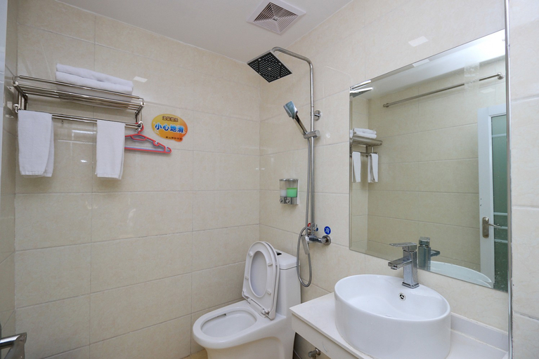 Bathroom 2, Lishan Business Hotel, Shenzhen