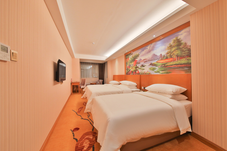 Bedroom 2, Vienna Hotel (Beijing Pinggu District Government), Beijing