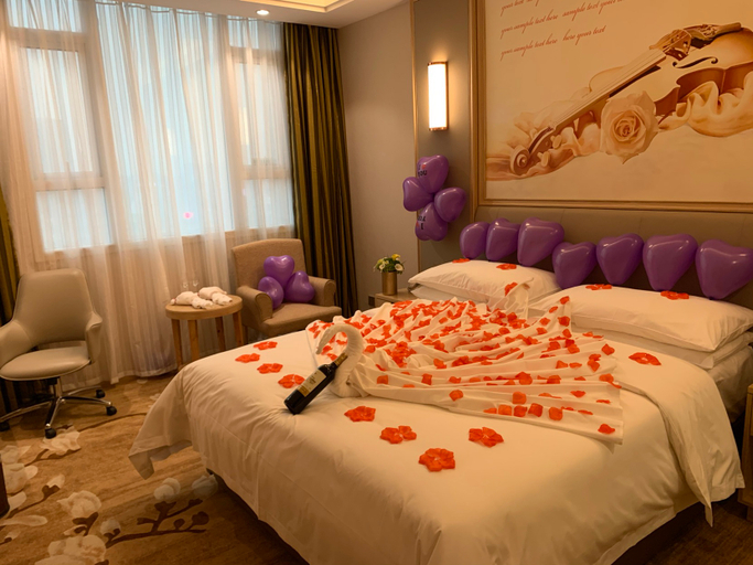Bedroom 2, ウィーンホテル（）, Nanchong