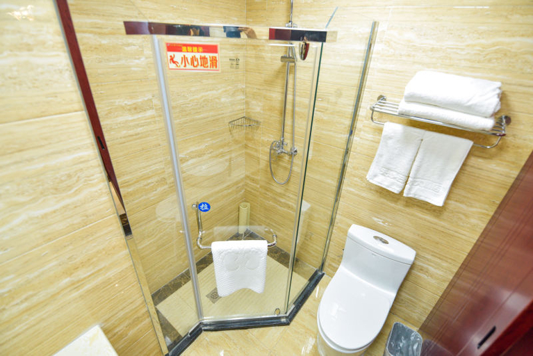 Bathroom, Dunhuang Tianqin Yunshui Hotel, Jiuquan