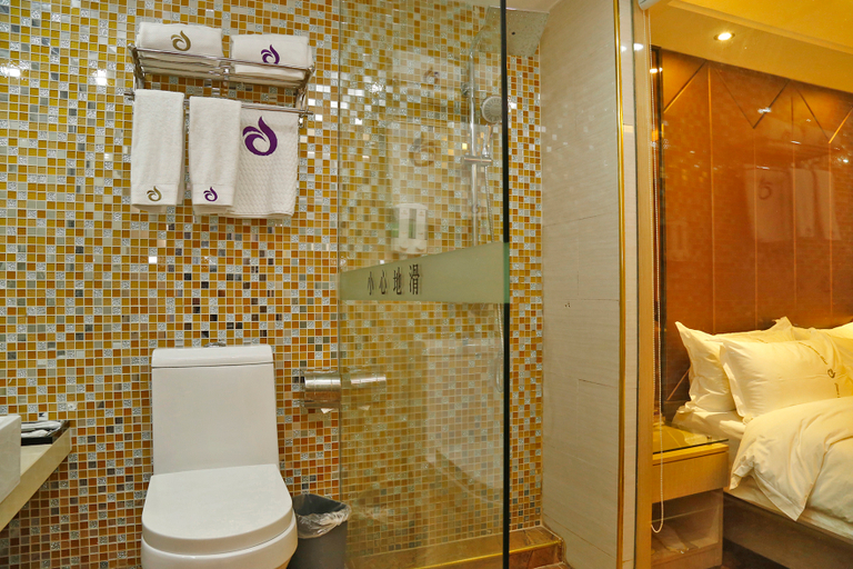 Bedroom 2, Mandolon Hotel (Shenzhen Liantang Metro Station Store), Shenzhen