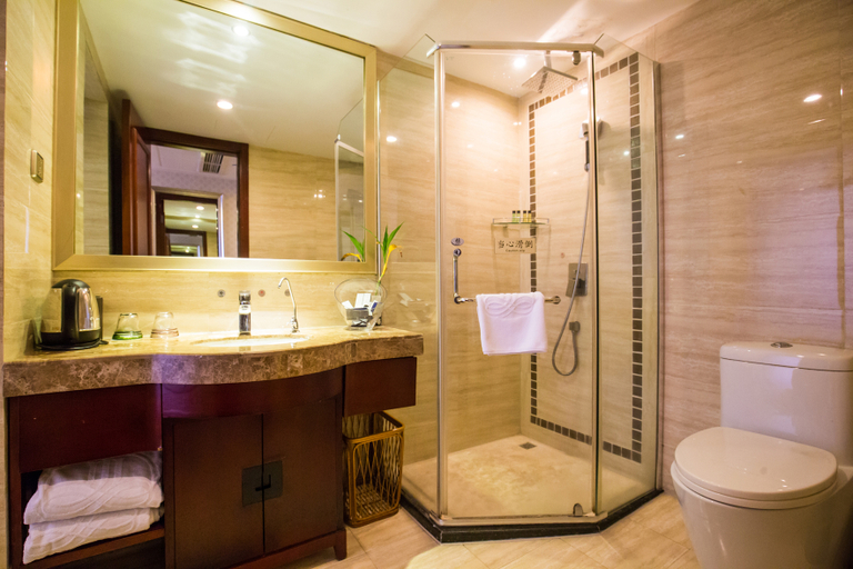 Bathroom 3, Jinou Hotel, Wenzhou