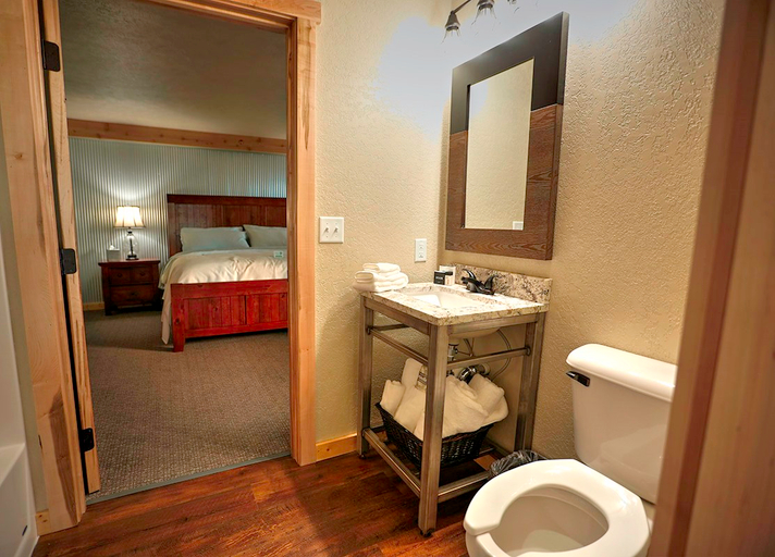 Bathroom, Roam Inn, Alger