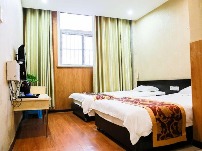 Bedroom 2, Shell Hotel Xuzhou Suining County Pedestrian Street, Xuzhou