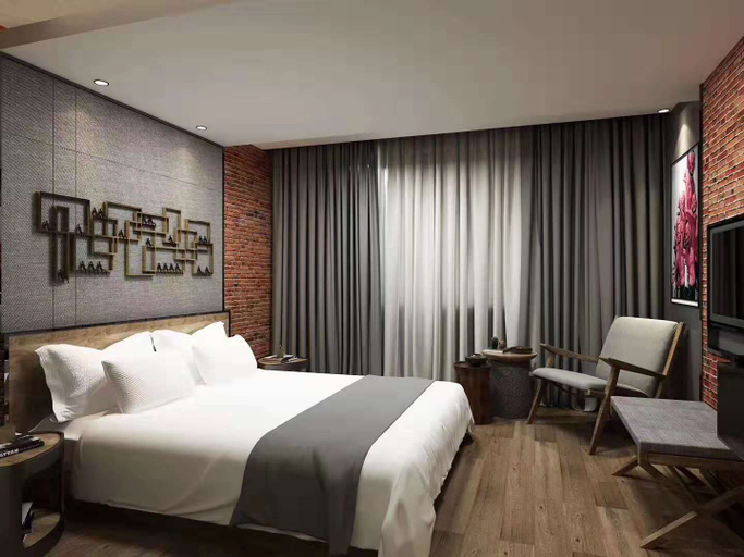 Bedroom 2, Enjoy Inn Hotel(Haikou new harbour), Hainan