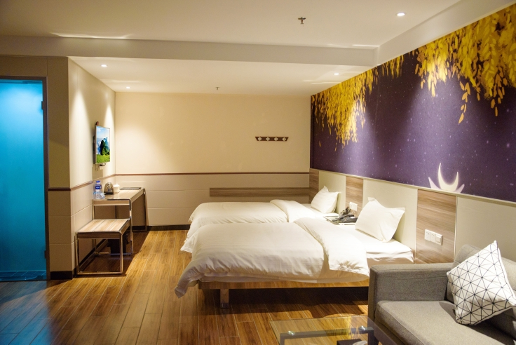 Bedroom 2, Jufu Business Hotel (Foshan University Creative Industry Park Branch), Foshan