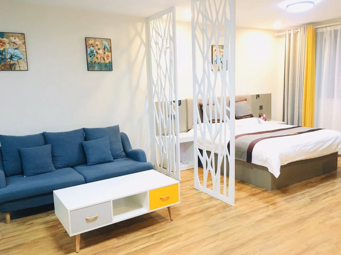 Bedroom 2, City 118 Hotel(Linyi Speed Railway North Station Store)), Linyi