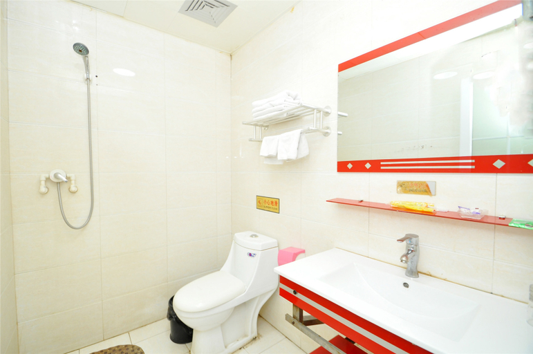 Bathroom, Shangpeng Hotel, Linyi