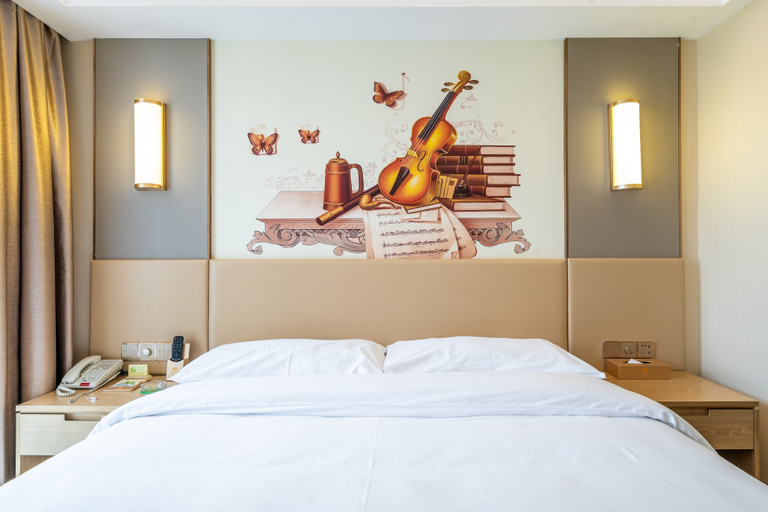 Bedroom 2, Vienna Hotel Zhengzhou Hanghai Square Metro Station, Zhengzhou