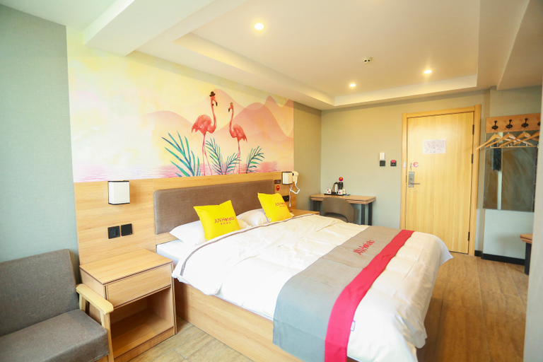 Bedroom, Junyi Chain Hotel (Yinchuan Qinghe North Street), Yinchuan