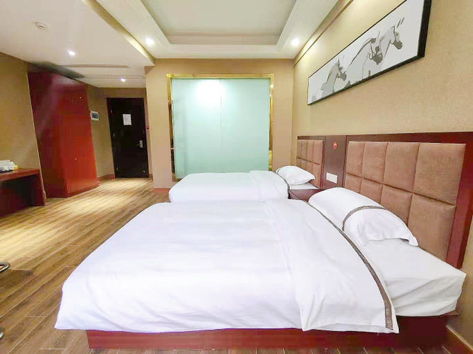 Bedroom 2, Jun Chain Hotel (Fuzhou Xionglan Avenue), Fuzhou