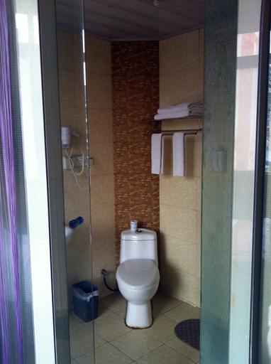 Bathroom, Dujiangyan Yuanghao Business Hotel, Chengdu