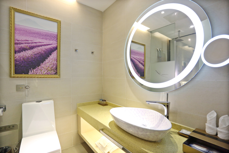 Bathroom 2, ラベンダーホテル(), Changsha