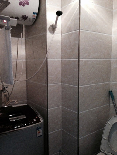 Bathroom 2, Apple Apartment, Yanbian Korean