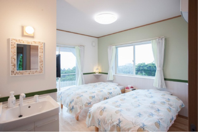 Bedroom 3, Yakushima Pension Luana House, Yakushima