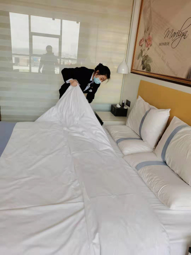 Bedroom 2, Super 8 Hotel (Anyang Dong Gonglu Normal College), Anyang