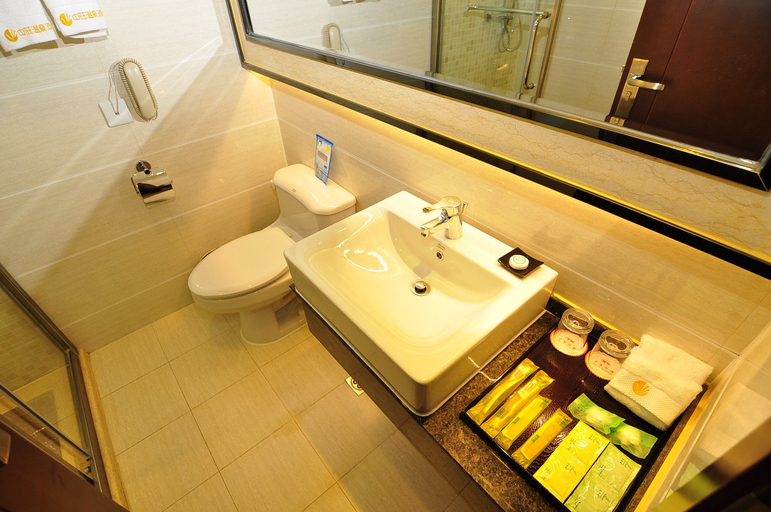 Bathroom, King Bay Garden Hotel (Jinning People's Government), Kunming