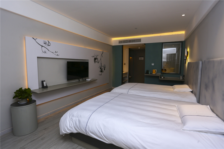 Bedroom, Yuxian Magnolia Garden Hotel, Xuancheng