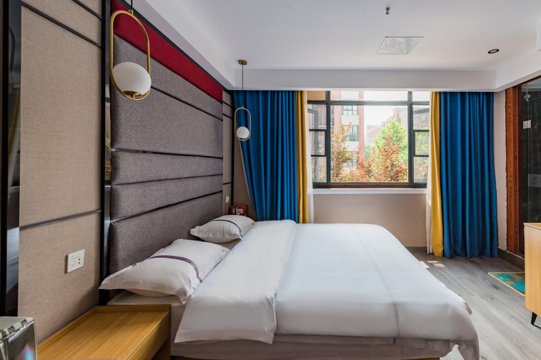 Bedroom, Zhongmu orange cinema Hotel, Zhengzhou