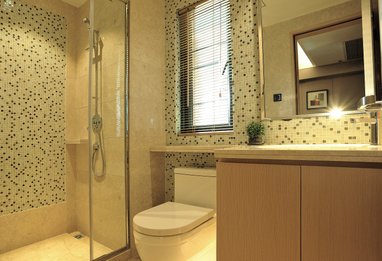 Bathroom 2, Guoguo Apartment (Shenzhen Binhe Shidai), Shenzhen
