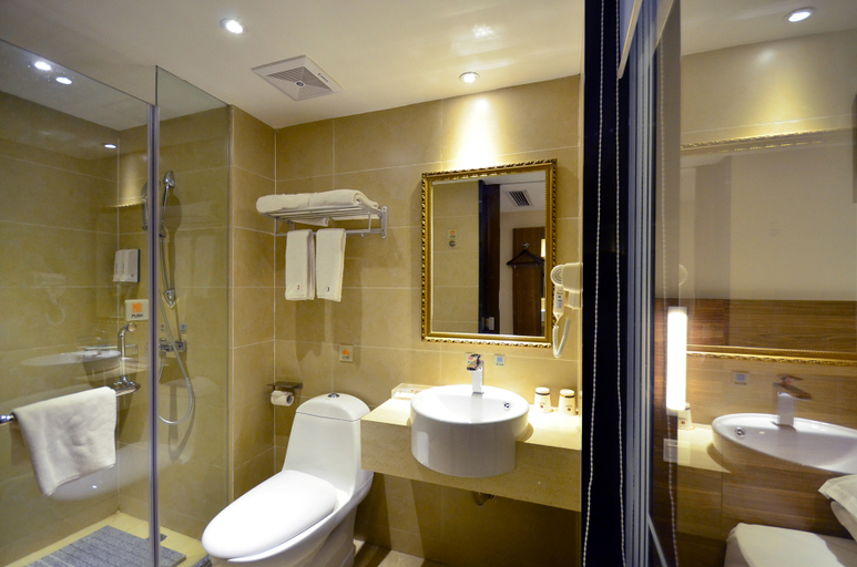 Bathroom 2, Jtour Inn (Wuhan Polar Ocean Evergreen City Metro), Wuhan