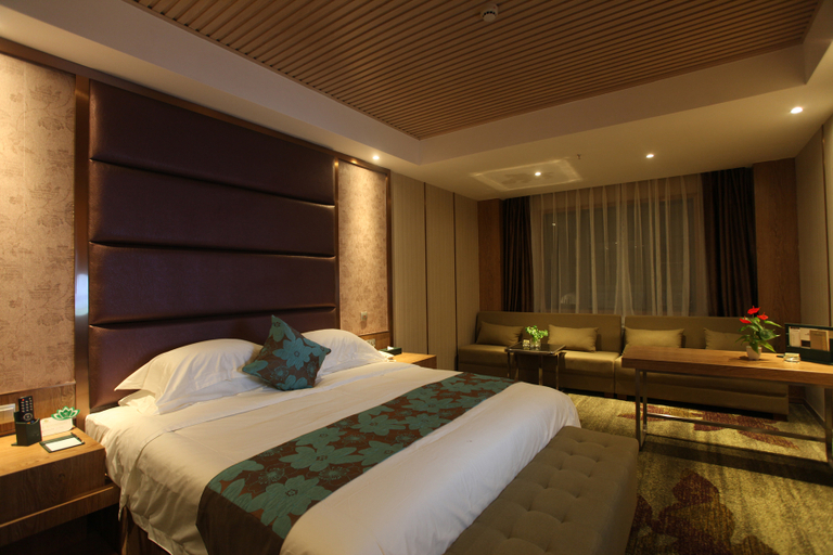 Bedroom, Liwan Hot Spring Resort, Ngawa Tibetan and Qiang