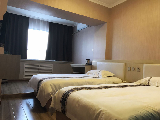 Bedroom 2, Jiuquan Business Hotel, Jiuquan