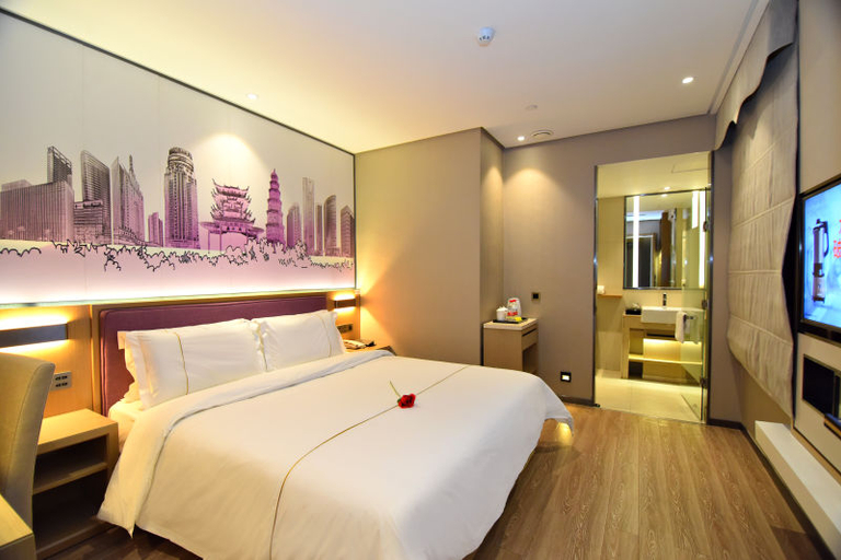 Bedroom 2, CJIA Apartment Hotel (Shenzhen Nanshan Metro Station), Shenzhen