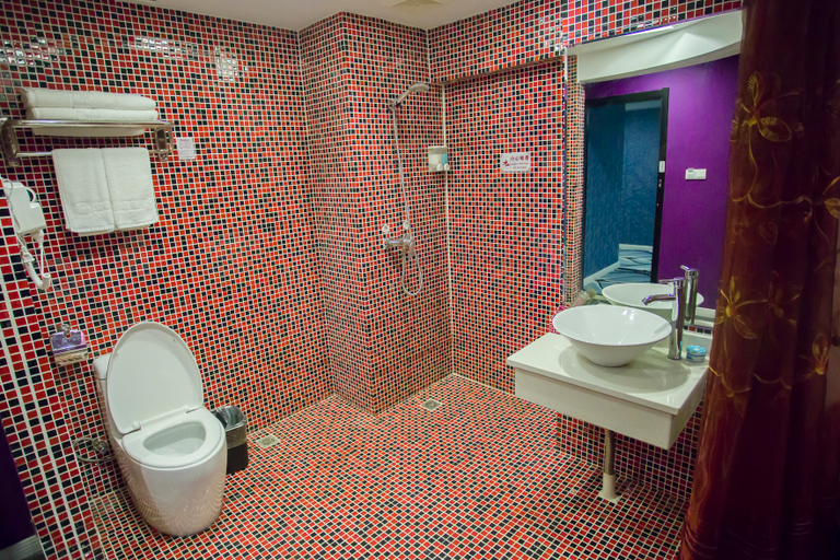 Bathroom 2, City 118 Chain Inn Sheyang Rt-Mraket, Yancheng
