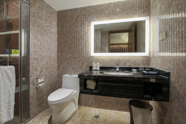 Bathroom, Guangchang Siji Hotel, Shenzhen