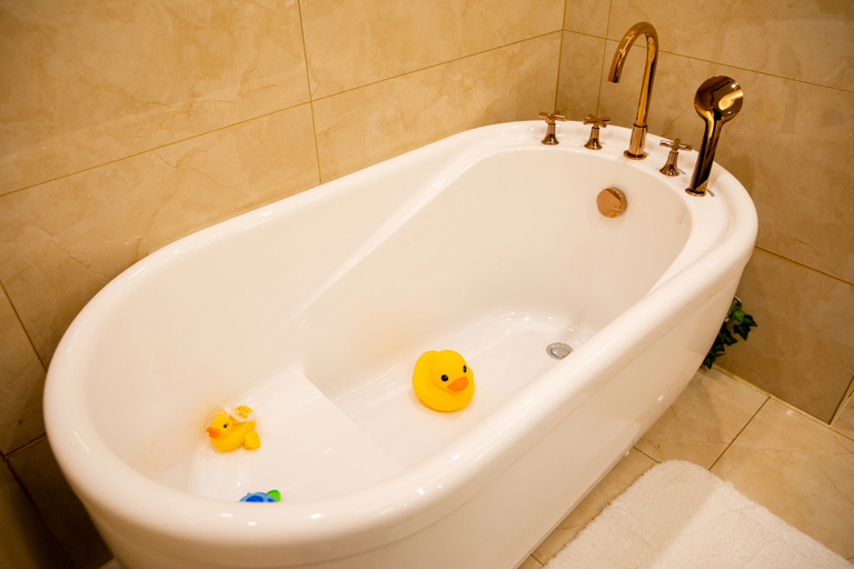 Bathroom, Rezen Hotel Hefei Orchid, Hefei
