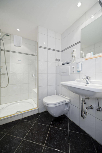 Bathroom, Hotel Lücke, Steinfurt