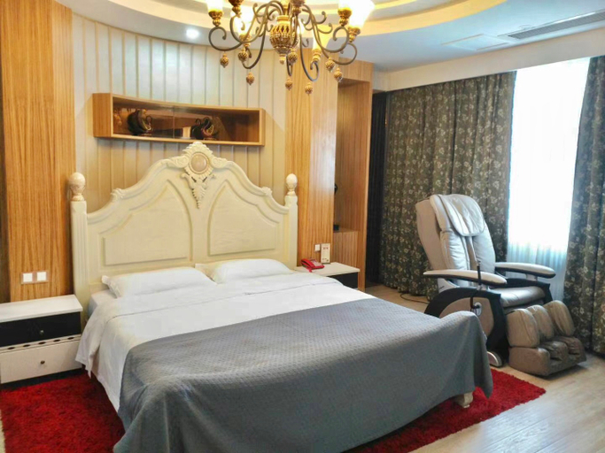 Bedroom 2, Xinhua Business Hotel, Yichang