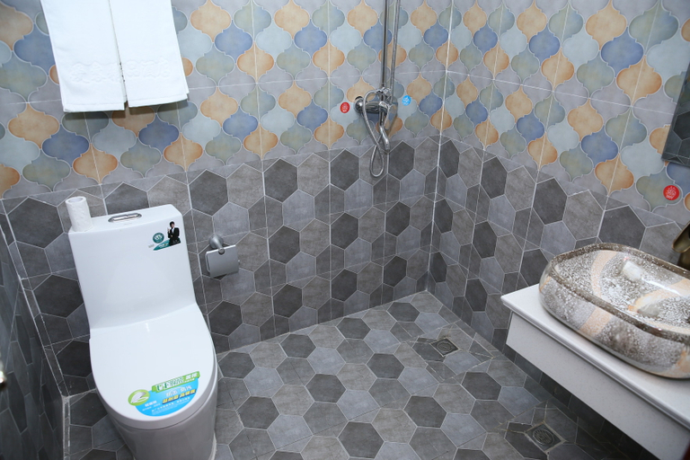 Bathroom 2, Aike Boutique Hotel (Zoucheng People's Square Branch), Zaozhuang