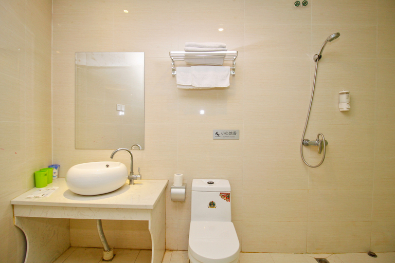 Bathroom, Maiya Xiaozhan Chain Theme Hotel, Hefei